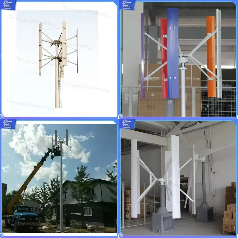 Renewable Energy Grid - Gerador de Turbina Eólica de Eixo