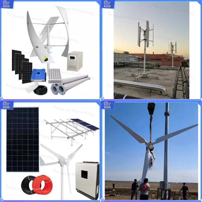 Renewable Energy Grid - Kit de Sistema Híbrido de Energia