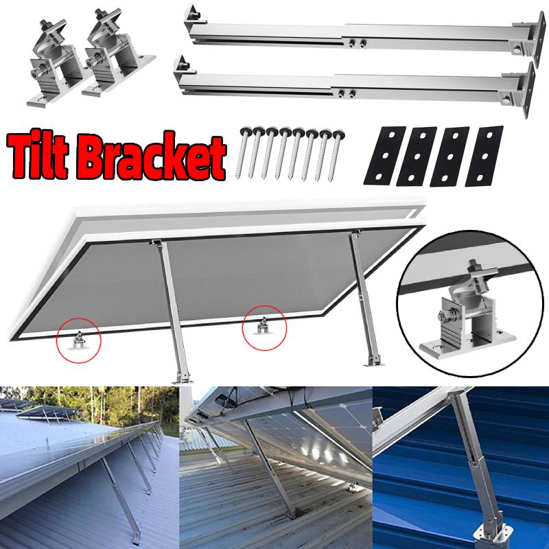 Solar Panel Tilt Mount - Suporte de Inclinação Fotovoltaico Ajustável para