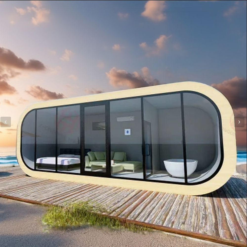 Renewable Energy Source - Casa Modular Ecológica Apple Cabin com