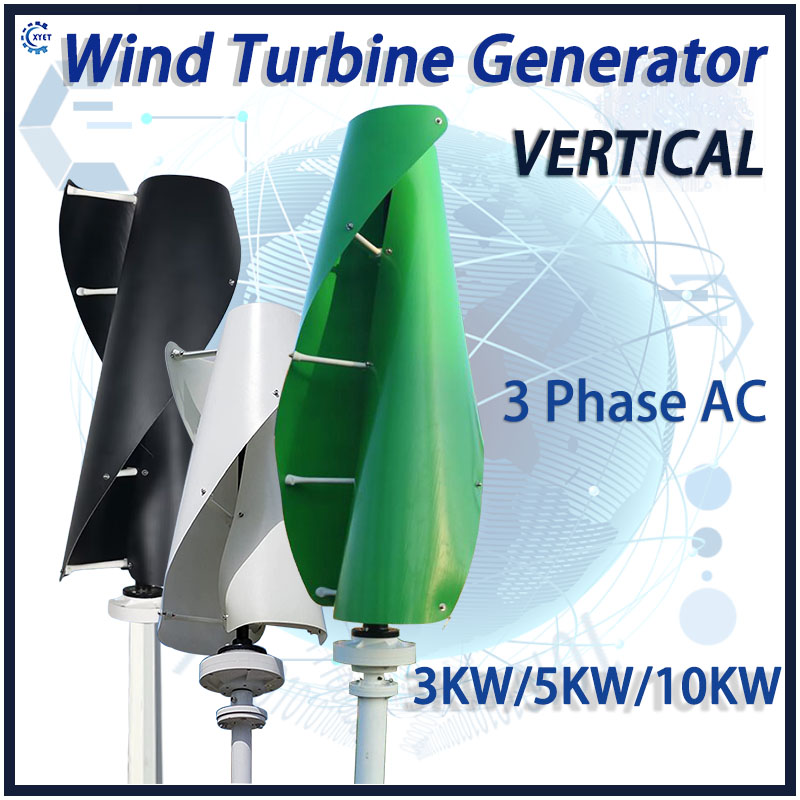 Renewable Energy Grid - Gerador de Eixo Vertical de 10KW