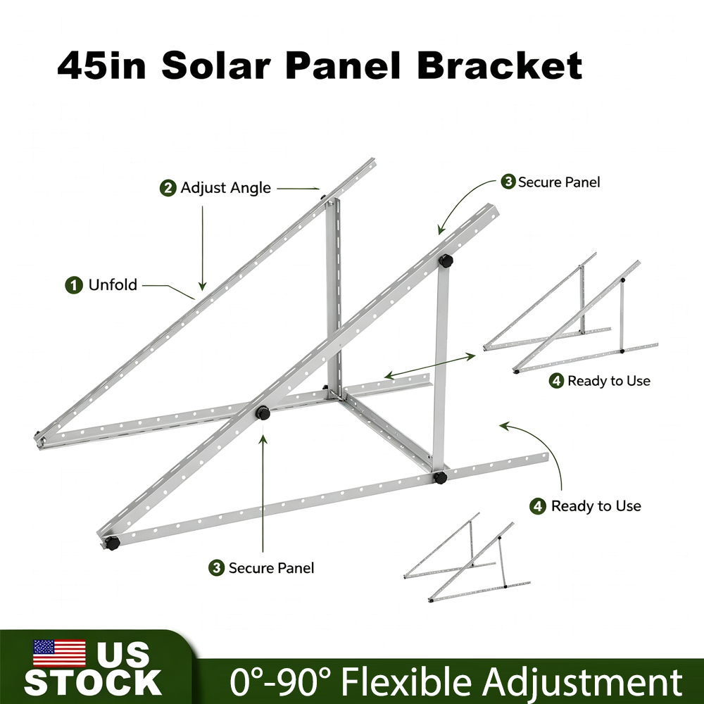 Kit de Suportes de Montagem pa - Solar Panel Tilt Mount avaliação e preço