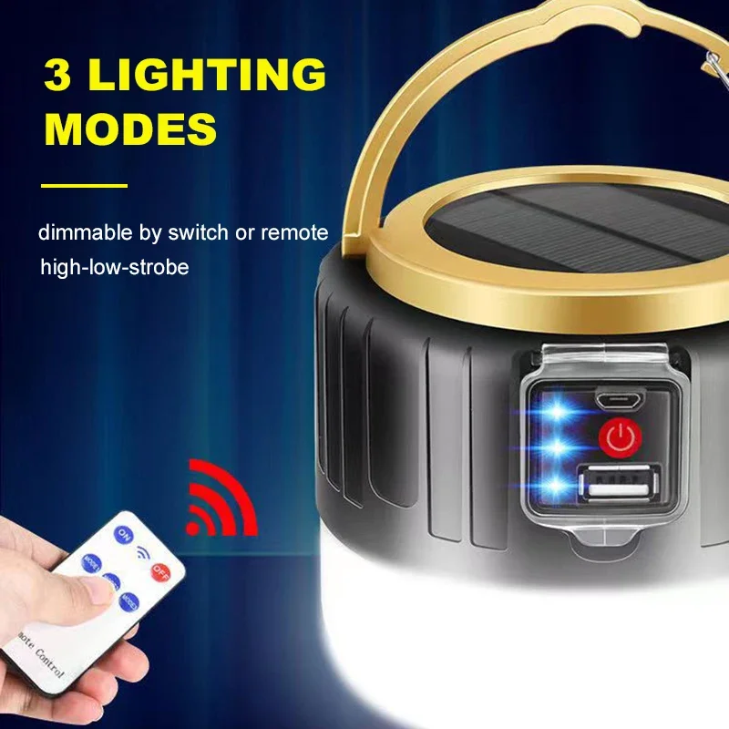 Solar led luz de acampamento à - Renewable Energy Source avaliação e preço