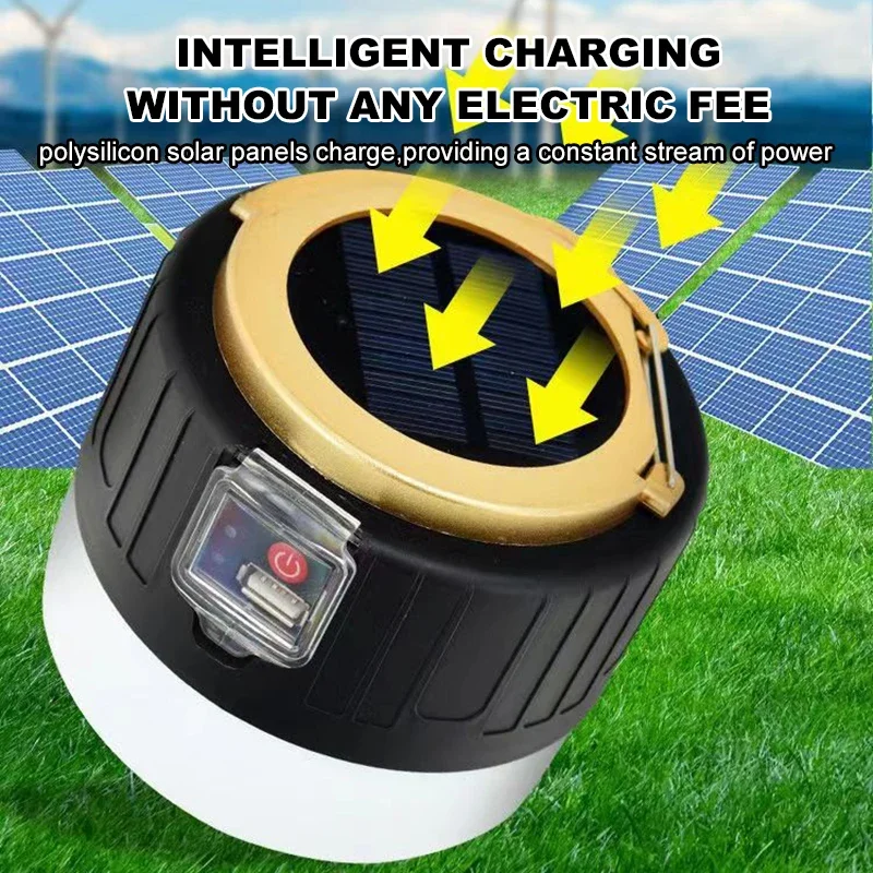 Solar led luz de acampamento à - Renewable Energy Source avaliação e preço