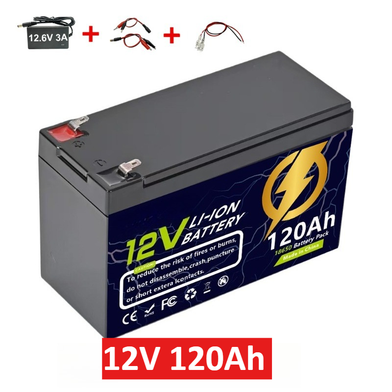 12v 60ah 80ah 100ah 120ah life - Renewable Energy Source avaliação e preço