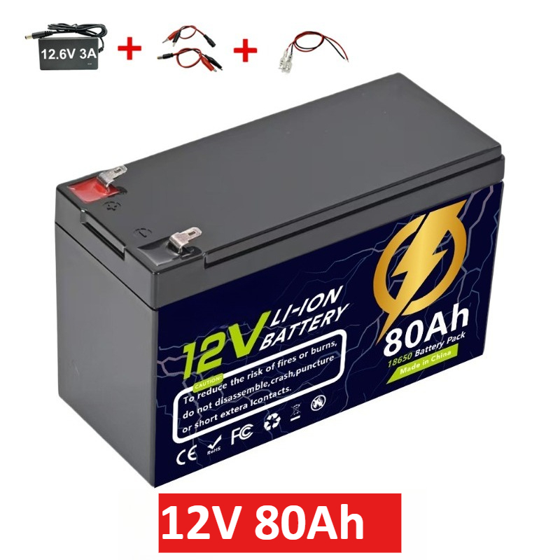 12v 60ah 80ah 100ah 120ah life - Renewable Energy Source avaliação e preço