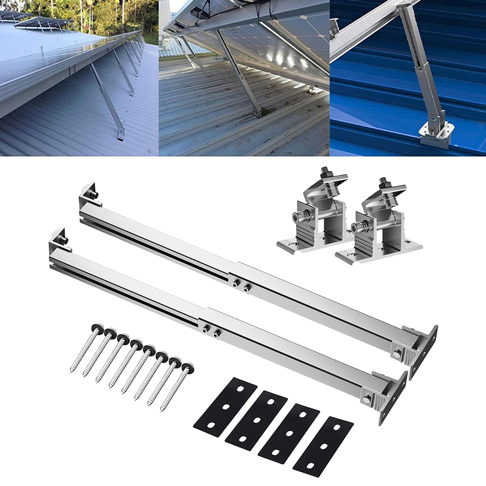 Painel solar racking rv inclin - Solar Panel Tilt Mount avaliação e preço