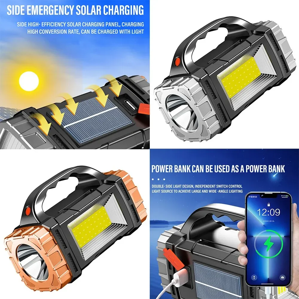 Nova Lanterna LED Solar Recarr - Renewable Energy Source avaliação e preço