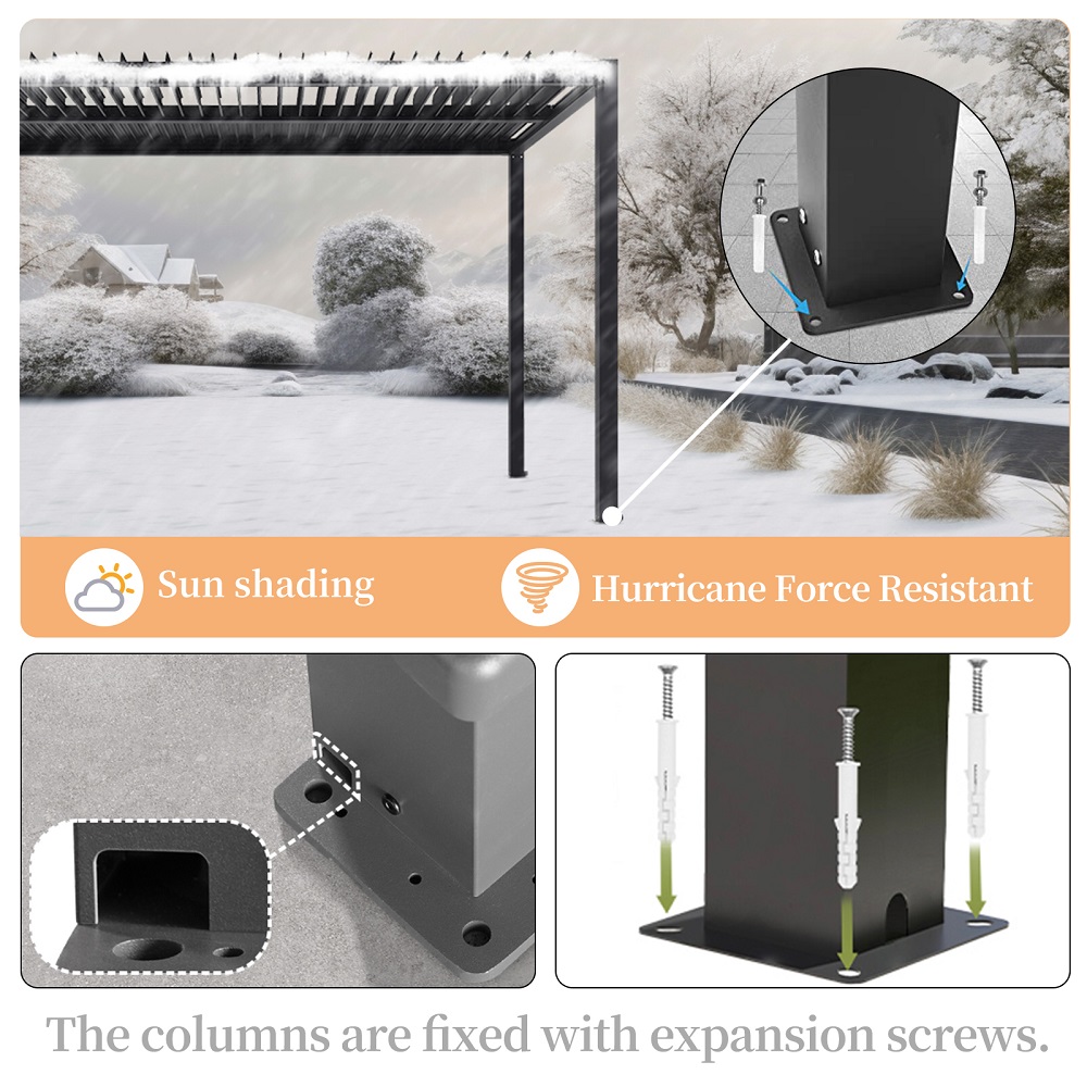 Estrutura moderna de alumínio  - Renewable Energy Source avaliação e preço