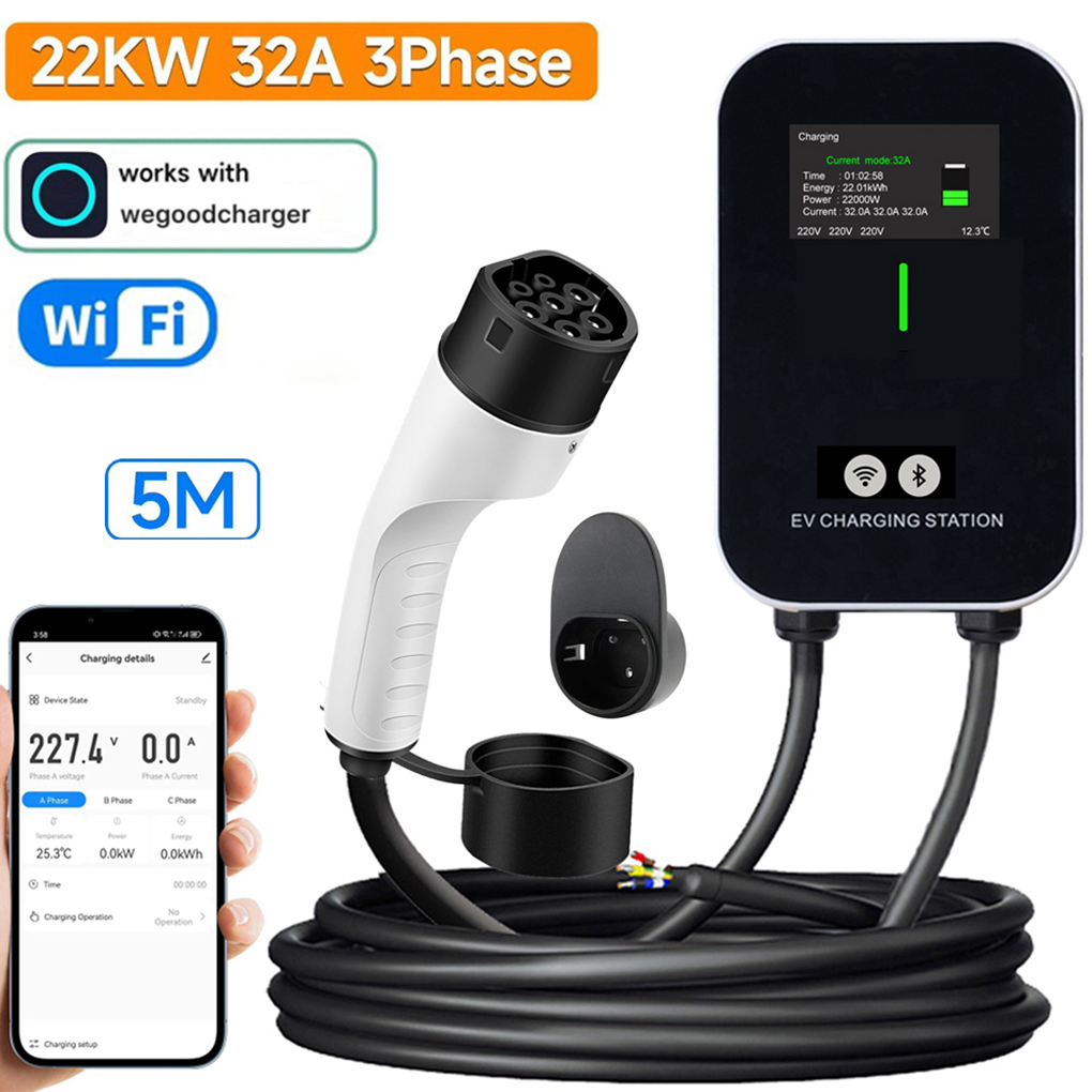 TYPE-2 Wallbox EV Carregador 7 - Ev Charger Wallbox avaliação e preço